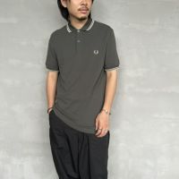 FRED PERRY [フレッドペリー] ティップライン ロゴ刺繍ポロシャツ [M3600]