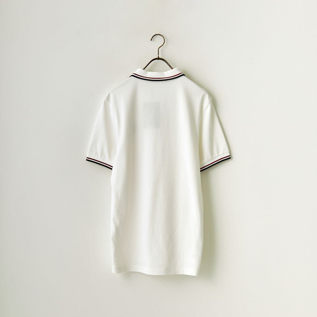 FRED PERRY [フレッドペリー] ティップライン ロゴ刺繍ポロシャツ [M3600] T60 SNWHT