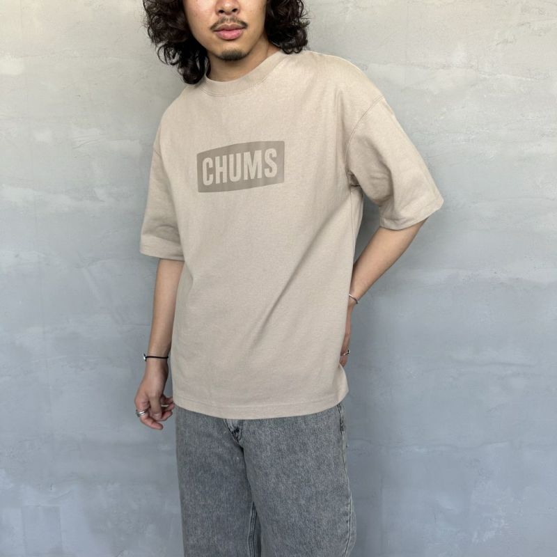 CHUMS [チャムス] 別注 ヒストリーロゴ バックプリントTシャツ [CH01