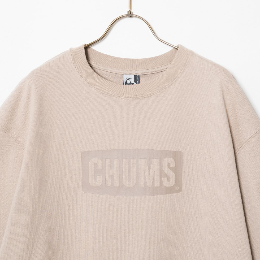 CHUMS [チャムス] ヘビーウエイトチャムスロゴTシャツ [CH01-2271] G057 GREIG