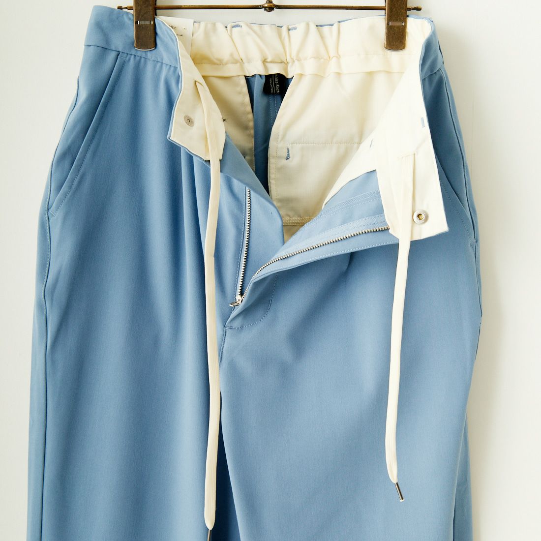 Jeans Factory Clothes [ジーンズファクトリークローズ] 2WAYドライギャバストレッチワイドテーパード [JFC-241-007] 05 BLUE