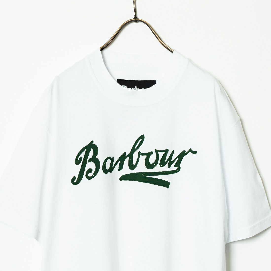 Barbour [バブアー] GRAINGER アーカイブロゴTシャツ [MTS1259] WHITE