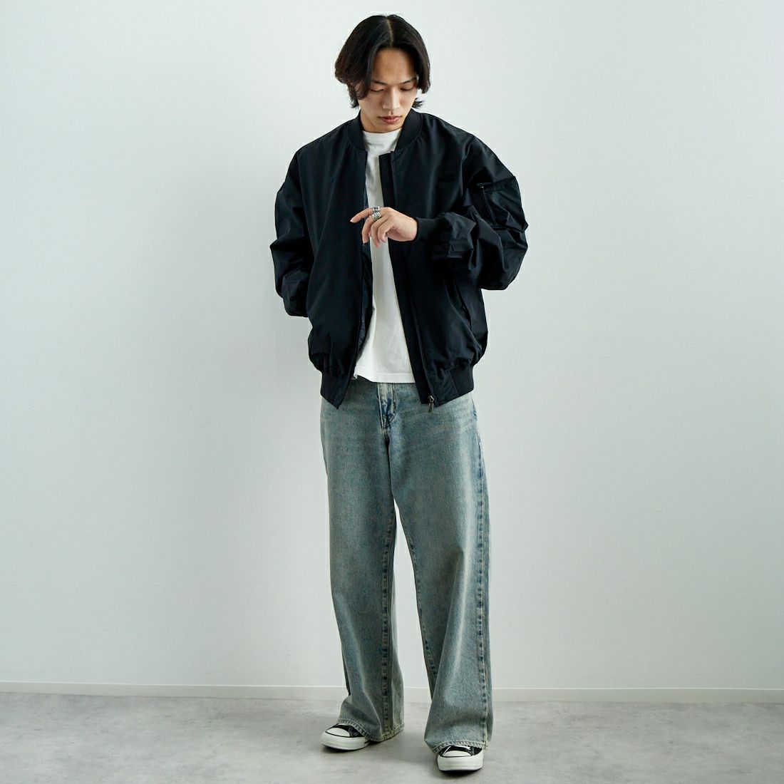 THE NORTH FACE [ザ ノースフェイス] ウォータープルーフボンバージャケット [NP12437]THE NORTH FACE [ザ ノースフェイス] ウォータープルーフボンバージャケット [NP12437] THE NORTH FACE [ザ ノースフェイス] ウォータープルーフボンバージャケット [NP12437] K &&モデル身長：179cm 着用サイズ：L&&