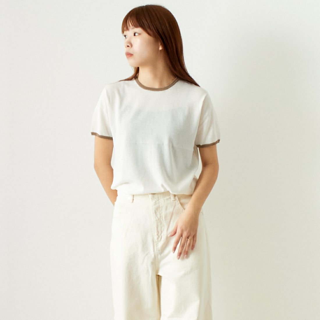 ｵﾌ&&モデル身長：167cm 着用サイズ：F&&