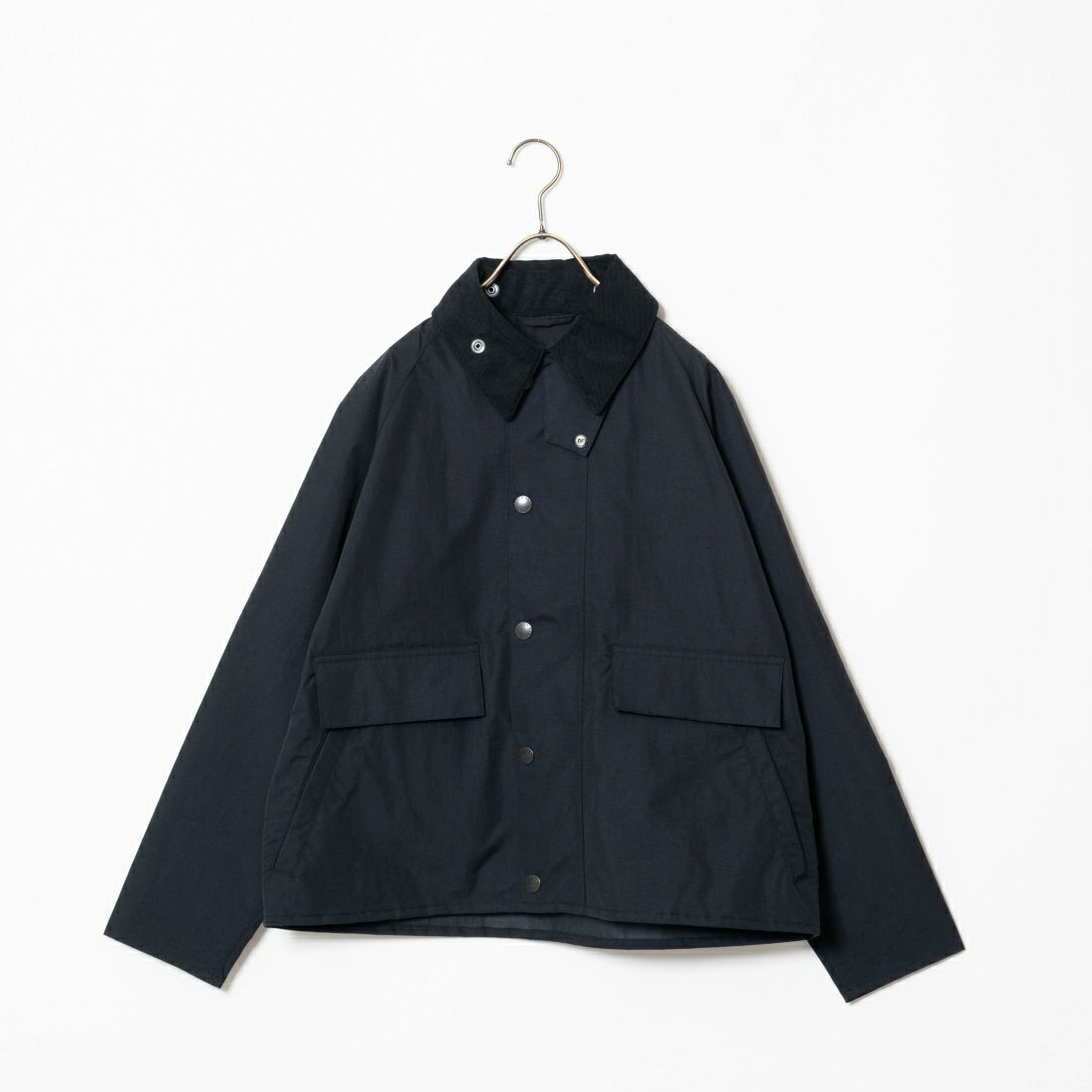 Barbour [バブアー] BORROWDALE / ボロウデイル ショートブルゾン [241MCAG013] 20 BLACK