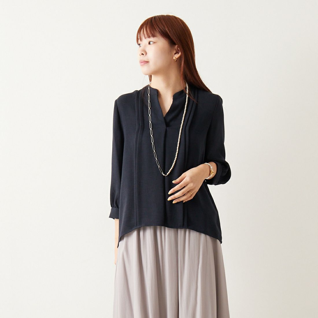 83 ﾈｲﾋﾞｰ&&モデル身長：167cm 着用サイズ：F&&