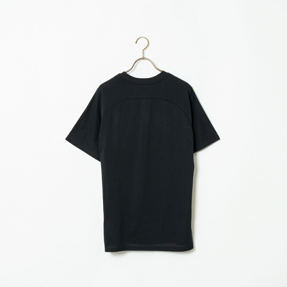 1PIU1UGUALE3 RELAX [ウノ ピゥ ウノ ウグァーレ トレ] ペイズリーロゴ半袖Tシャツ [UST-24002] SN90 BLACK