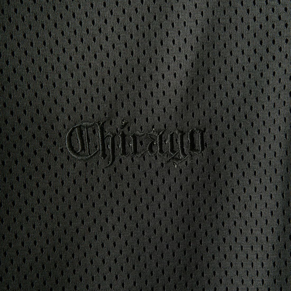 Fanatics [ファナティクス] 別注 MLBロゴ ヘンリーネックメッシュTシャツ [ML2124SS1-JF] BLACK/CH