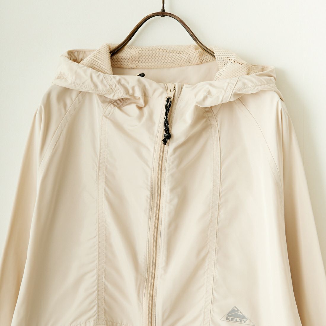 KELTY [ケルティ] 別注 ナイロンタフタ フードジャケット [KE242W10IN01-JF] ｱｲﾎﾞﾘｰ