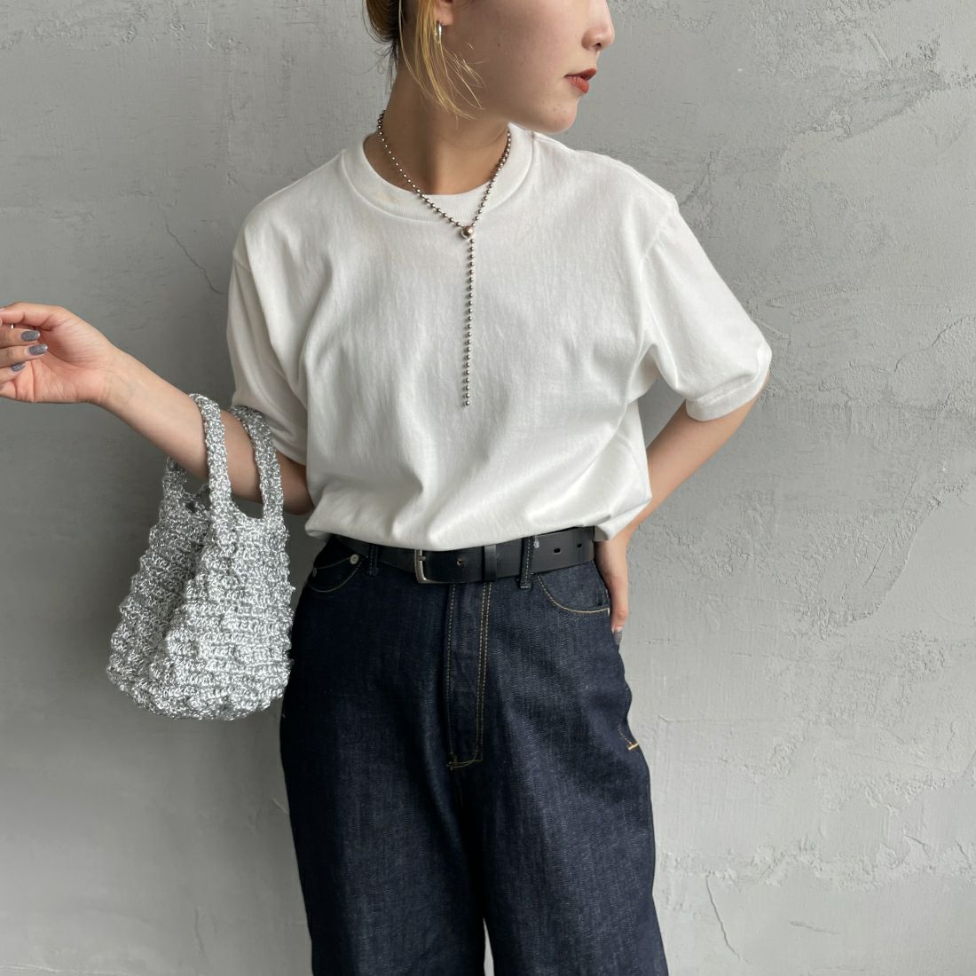 010 ﾎﾜｲﾄ&&モデル身長：156cm 着用サイズ：S&&