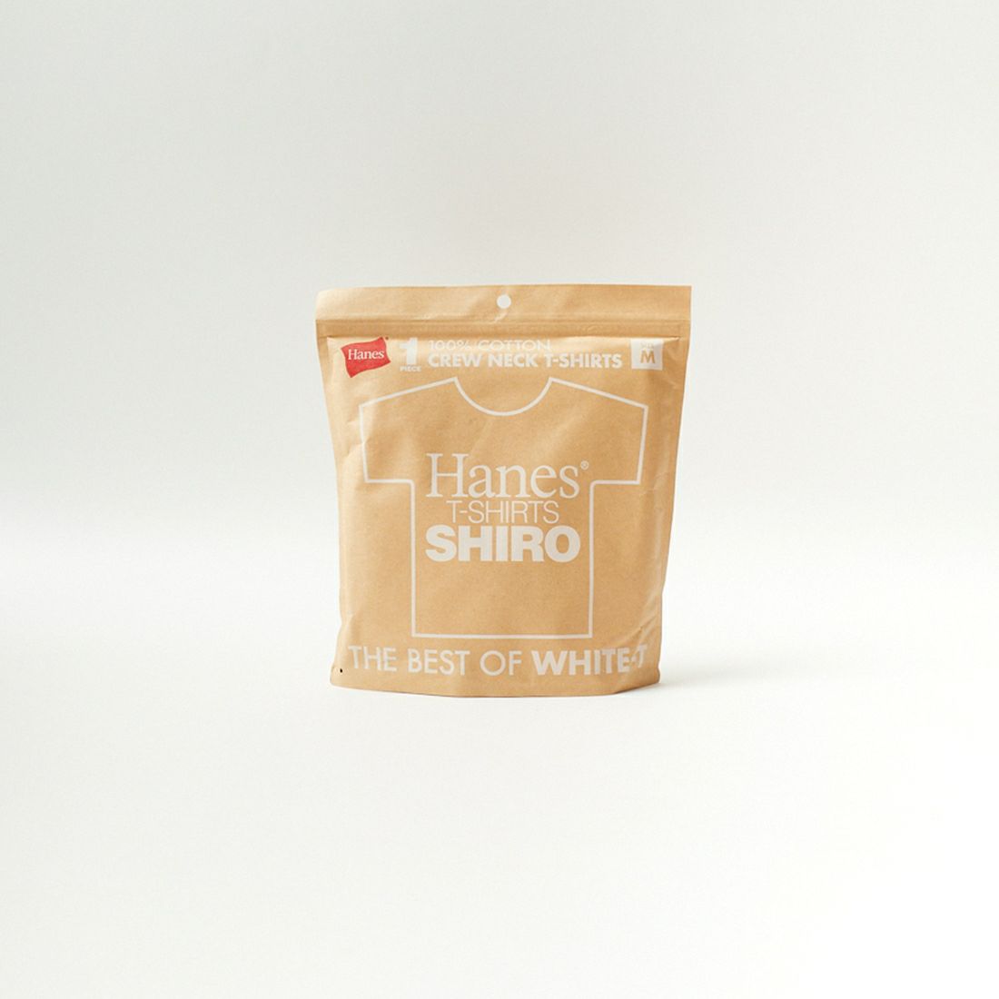 Hanes [ヘインズ] 1P SHIRO クルーネックTシャツ [HM1-X201] 010 ﾎﾜｲﾄ