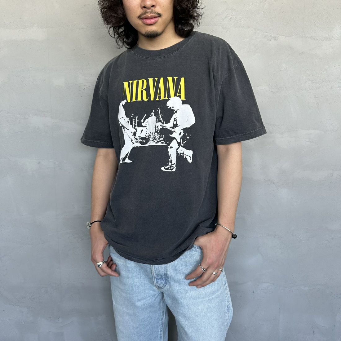 GOOD ROCK SPEED [グッドロックスピード] NIRVANA ロックプリントTシャツ [24NVN010W]