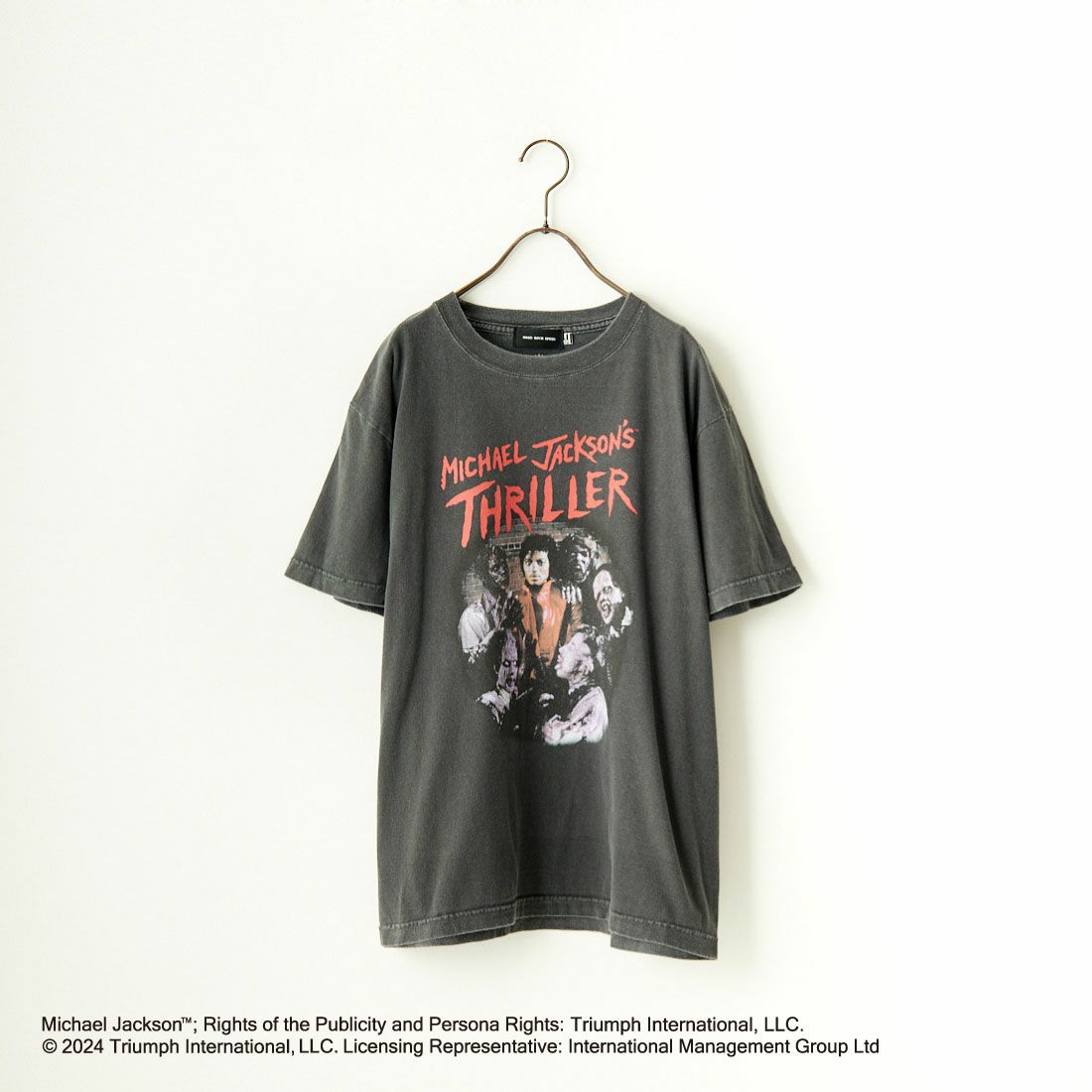 GOOD ROCK SPEED [グッドロックスピード] MICHAEL JACKSON PHOTO TEE by GOOD ROCK SPEED [24MJK004W]