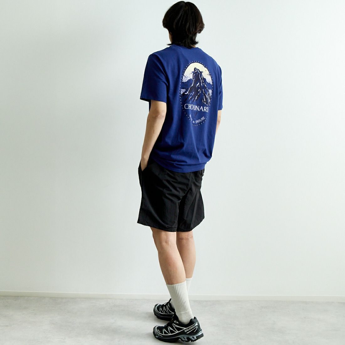 patagonia [パタゴニア] メンズ バギーズ ロング [58035] BOB &&モデル身長：179cm 着用サイズ：M&&