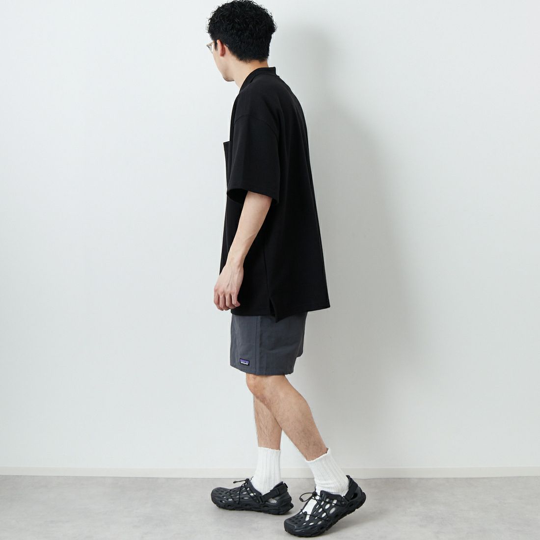 patagonia [パタゴニア] メンズ バギーズ ロング [58035] FGE &&モデル身長：168cm 着用サイズ：M&&