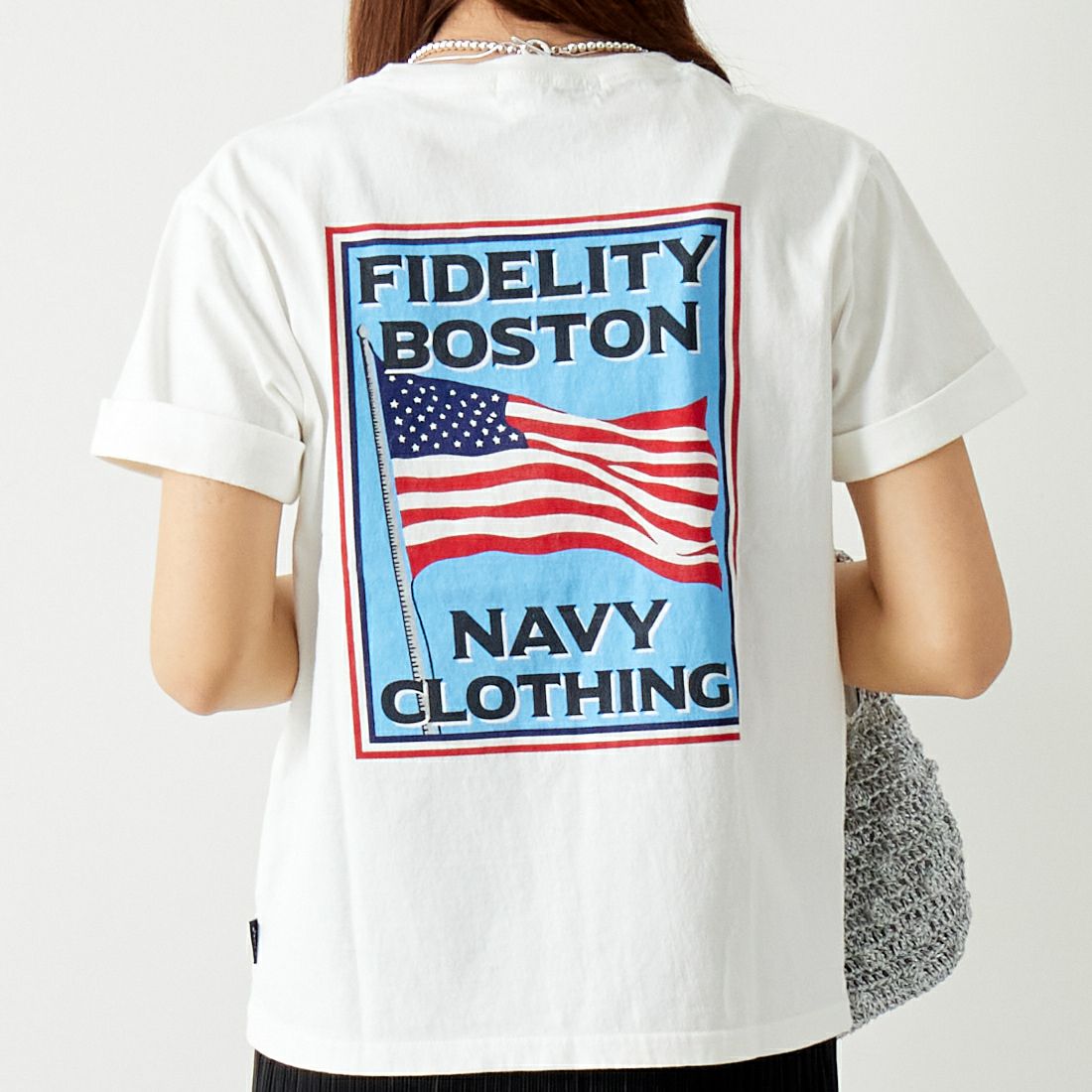 FIDELITY [フィデリティ] ポスターアートプリントTシャツ [FH-24575405] 06 OFF WHI