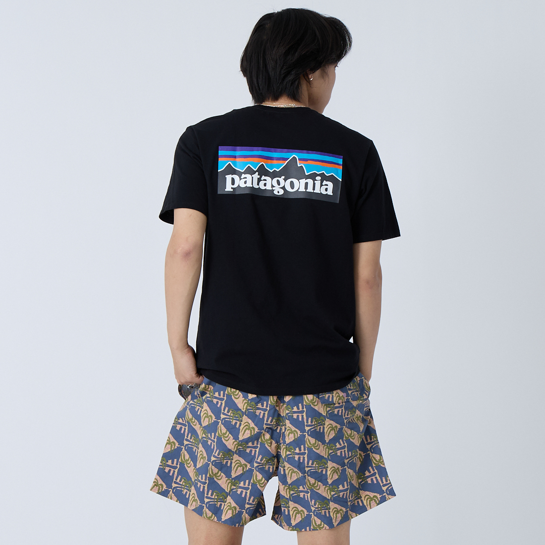 BLK&&モデル身長：179cm 着用サイズ：M&&