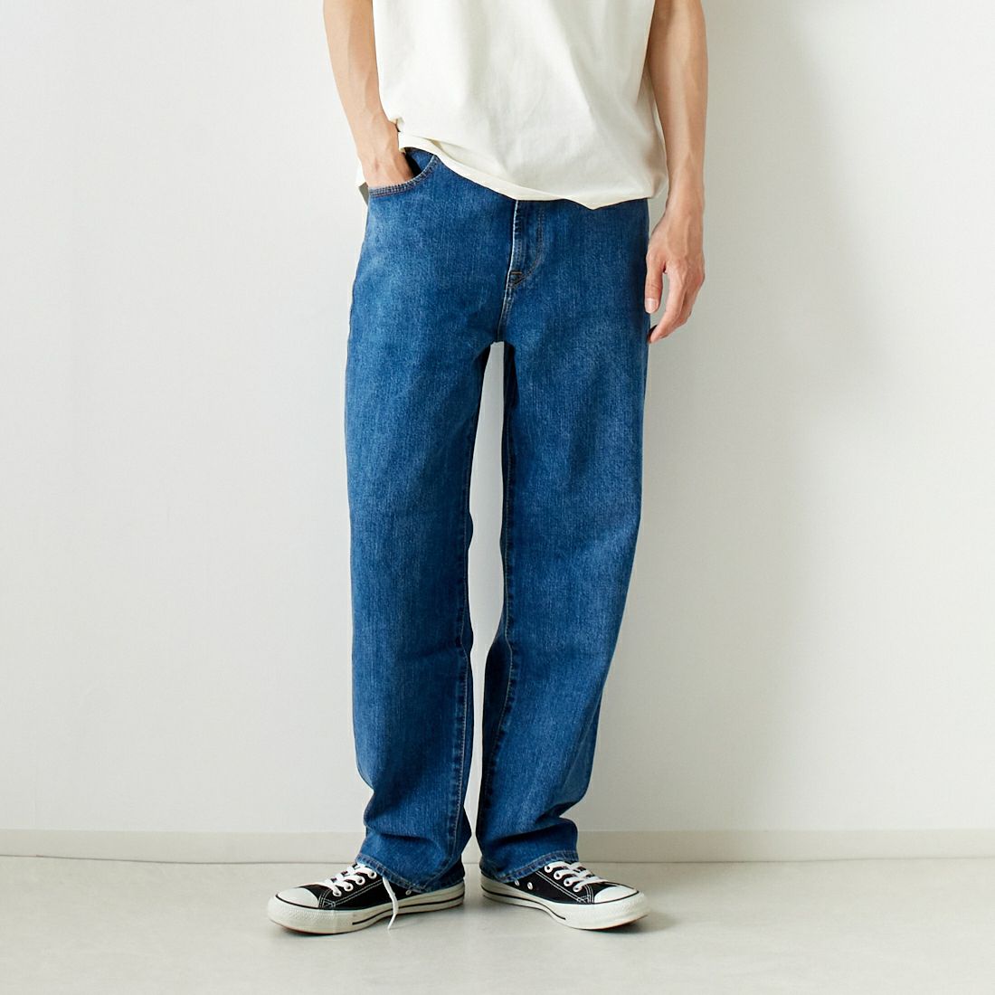 ⭐️美品⭐️YANUKヤヌーク 悪し ワイドストレート ROOMYルーミー