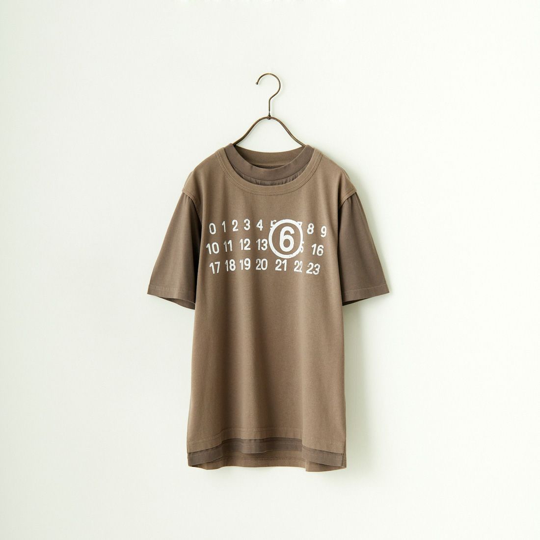 MM6 Maison Margiela [エムエムシックス メゾン マルジェラ] ナンバーロゴTシャツ [SH0GC0001-STJ391]