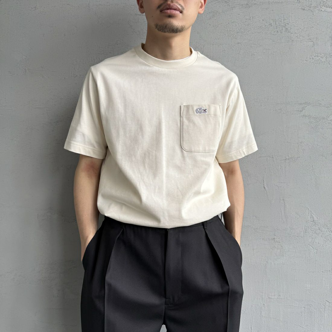 XFJ ECRU&&モデル身長：168cm 着用サイズ：3&&