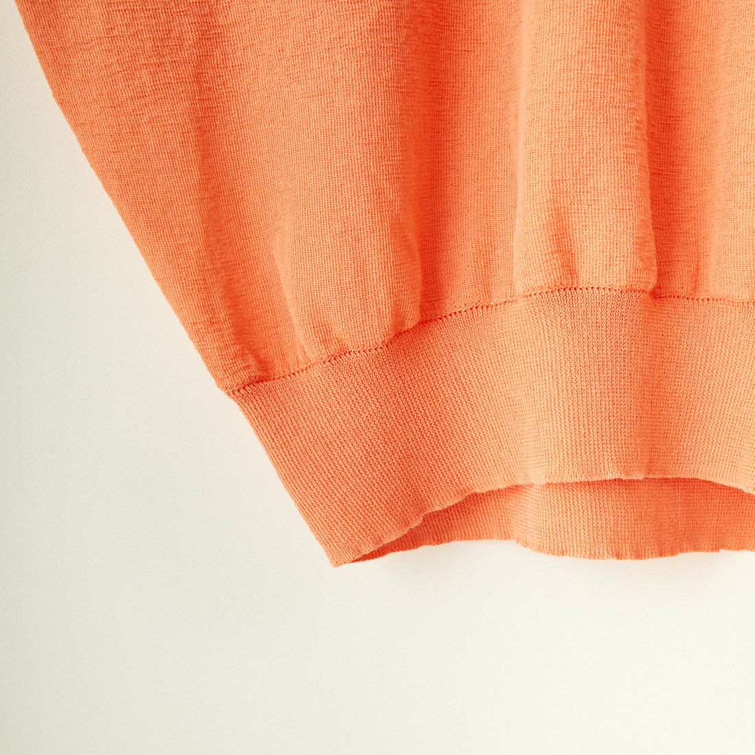 MICA&DEAL [マイカアンドディール] ギャザーニットプルオーバー [0124108015] ORANGE