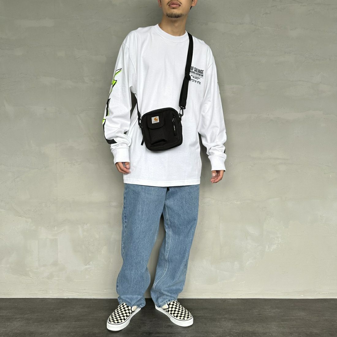 carhartt WIP [カーハートダブリューアイピー] エッセンシャル ショルダーバッグ [I031470] BLACK