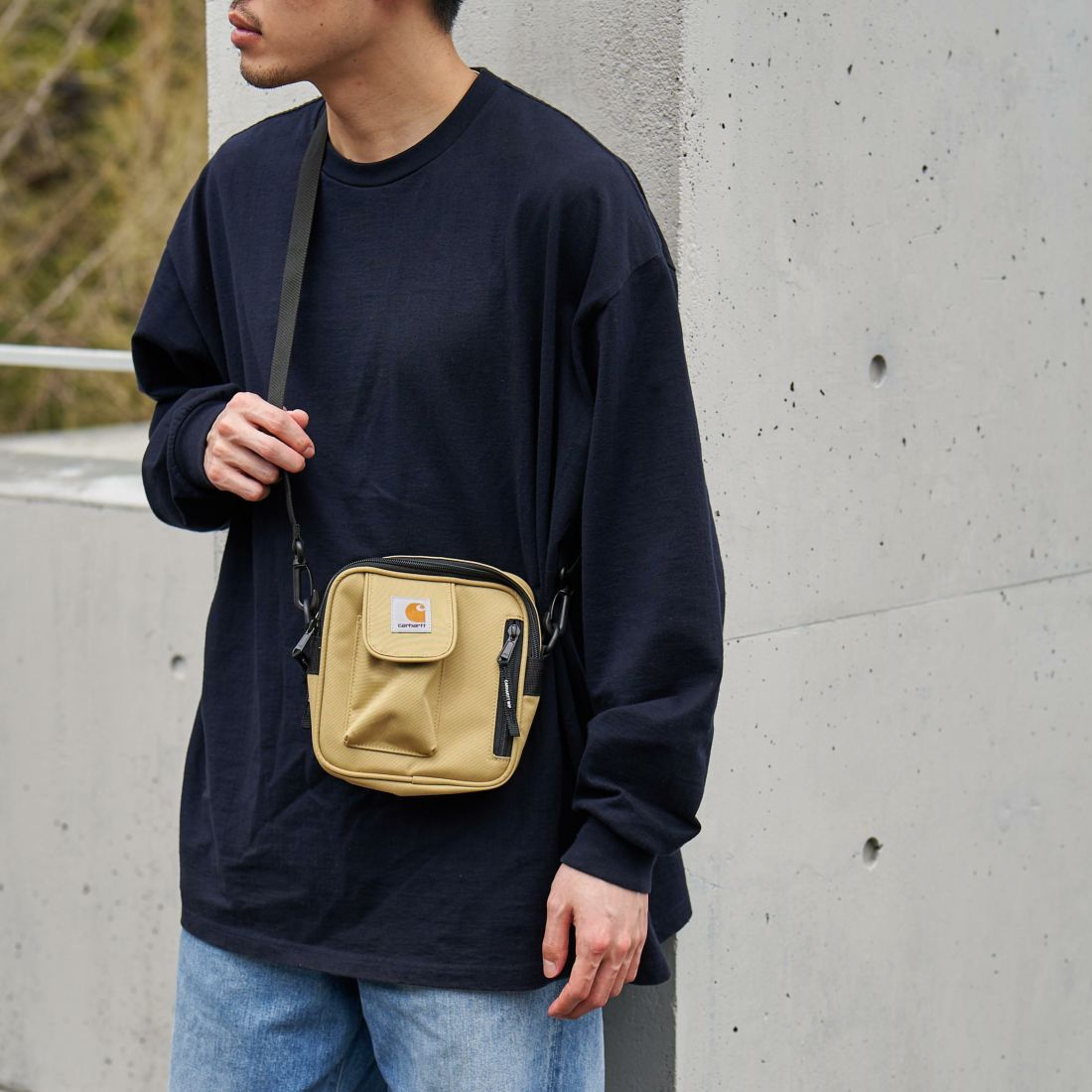 carhartt WIP [カーハートダブリューアイピー] エッセンシャル ショルダーバッグ [I031470] AGATE