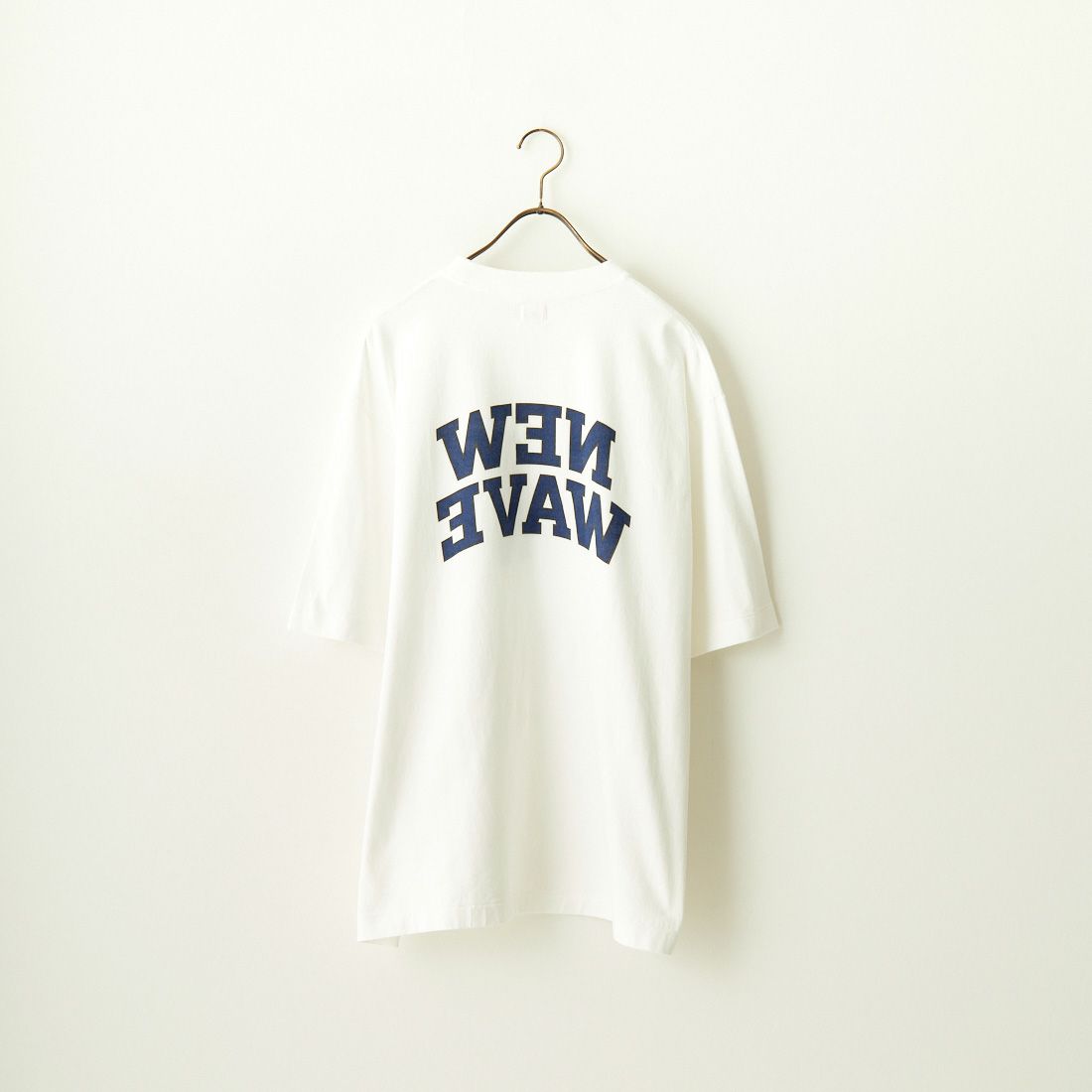 blurhms ROOTSTOCK [ブラームス ルーツストック] 別注 NEW WAVE プリントTシャツ [BROOTS24S34-JF] WHITE
