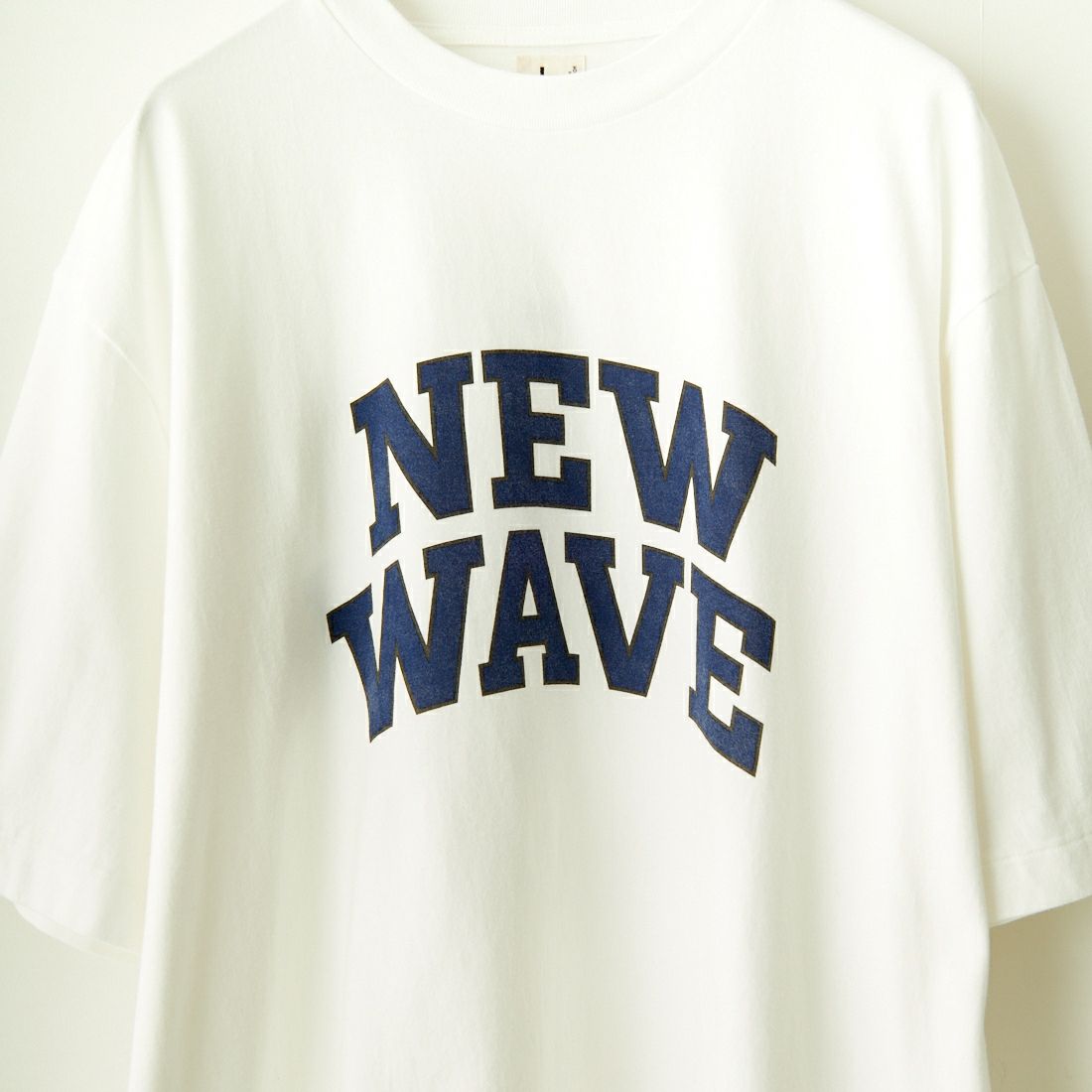 blurhms ROOTSTOCK [ブラームス ルーツストック] 別注 NEW WAVE プリントTシャツ [BROOTS24S34-JF] WHITE