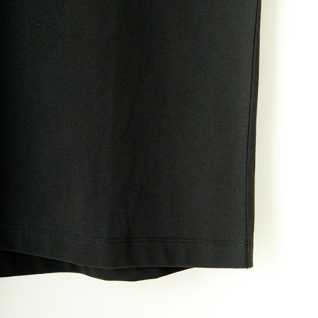 JEANSFACTORY × NANGA [ジーンズファクトリー × ナンガ] 別注 ブランドロゴ刺繍 ショートスリーブTシャツ [NW24SS-JF3] BLACK