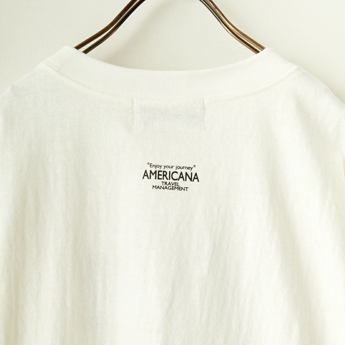 Americana [アメリカーナ] ショートスリーブ プリントTシャツ [BRF-701A-1] ｵﾌﾎﾜｲﾄ
