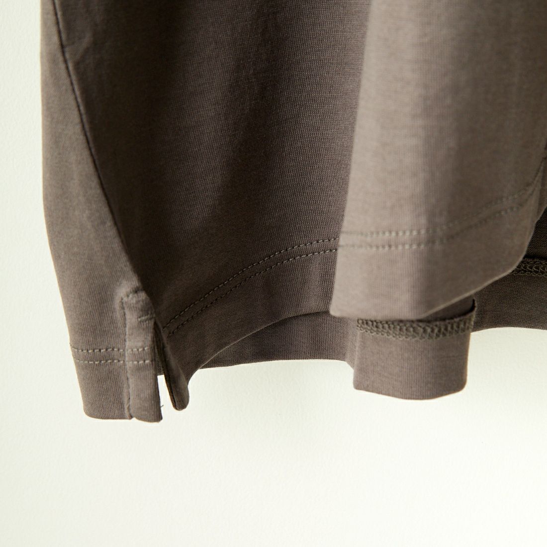 HANDVAERK [ハンドバーク] 60/2 ショートスリーブビッグTシャツ [6513] CARBON