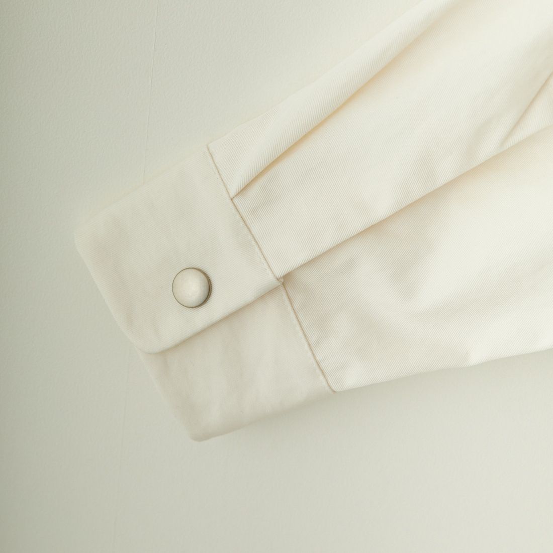 ATELIER BETON [アトリエベトン] チノクロスオーバーシャツ [241-06C] WHITE