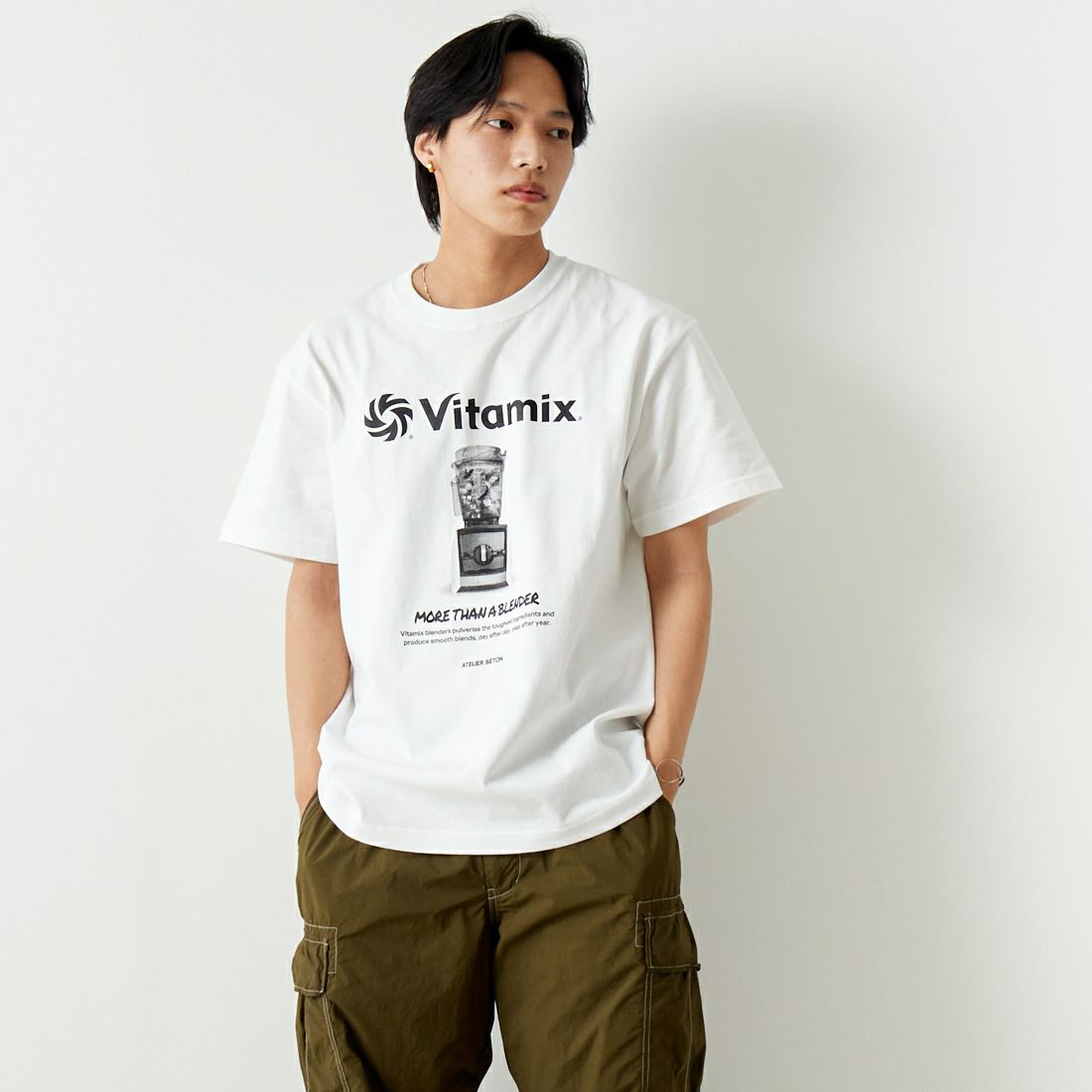ATELIER BETON [アトリエベトン] Vitamix Tシャツ [241-VM-105 