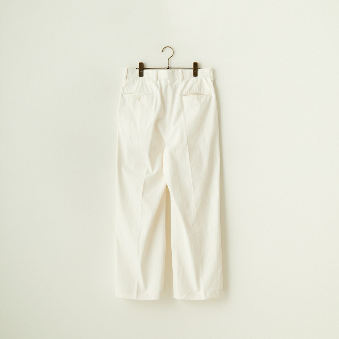 ATELIER BETON [アトリエベトン] チノクロスタックパンツ [241-08C] WHITE