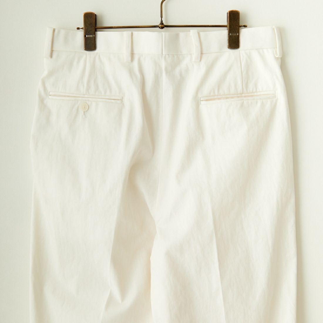 ATELIER BETON [アトリエベトン] チノクロスタックパンツ [241-08C] WHITE