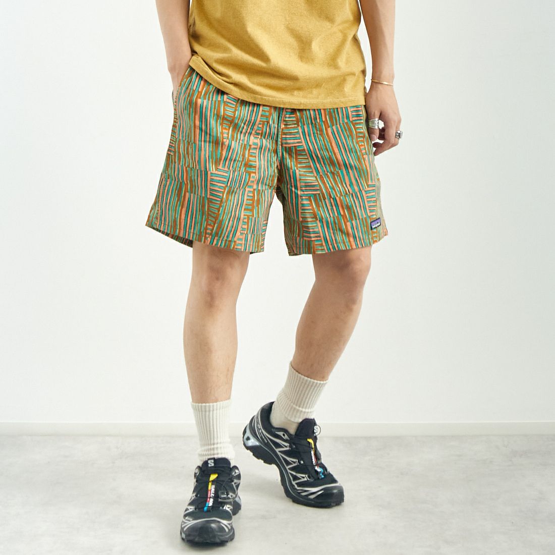 QFHE&&モデル身長：179cm 着用サイズ：M&&