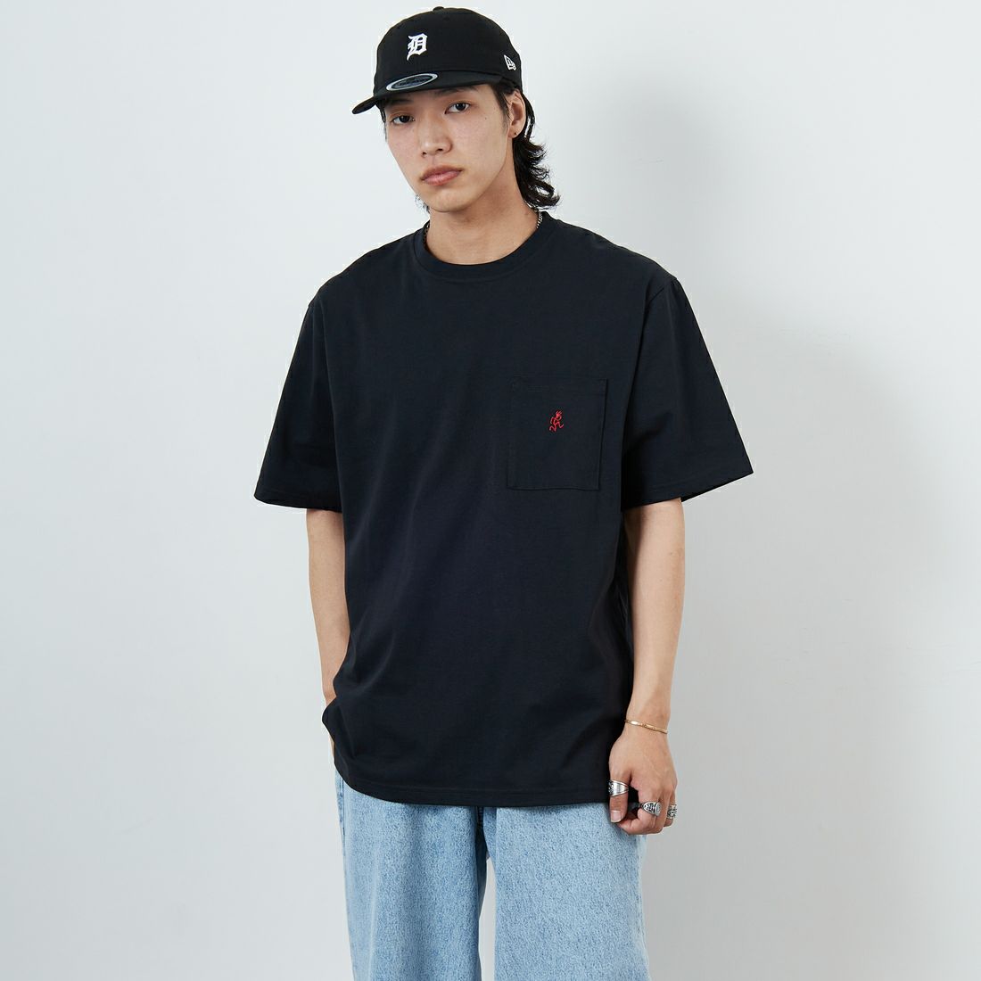 BLACK&&モデル身長：179cm 着用サイズ：XL&&