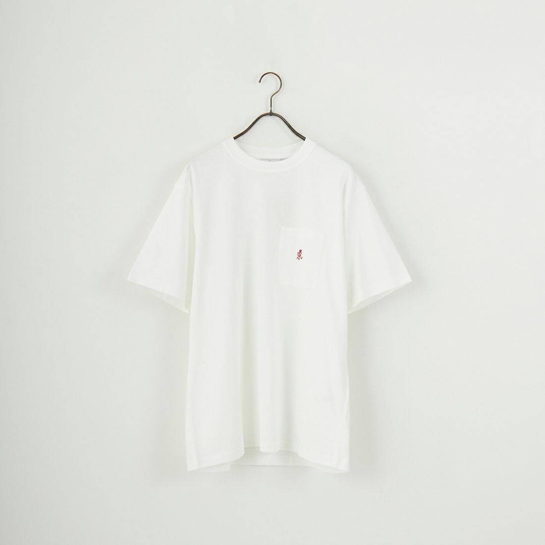 GRAMiCCi [グラミチ] ワンポイントTシャツ [G304-OGJ] WHITE