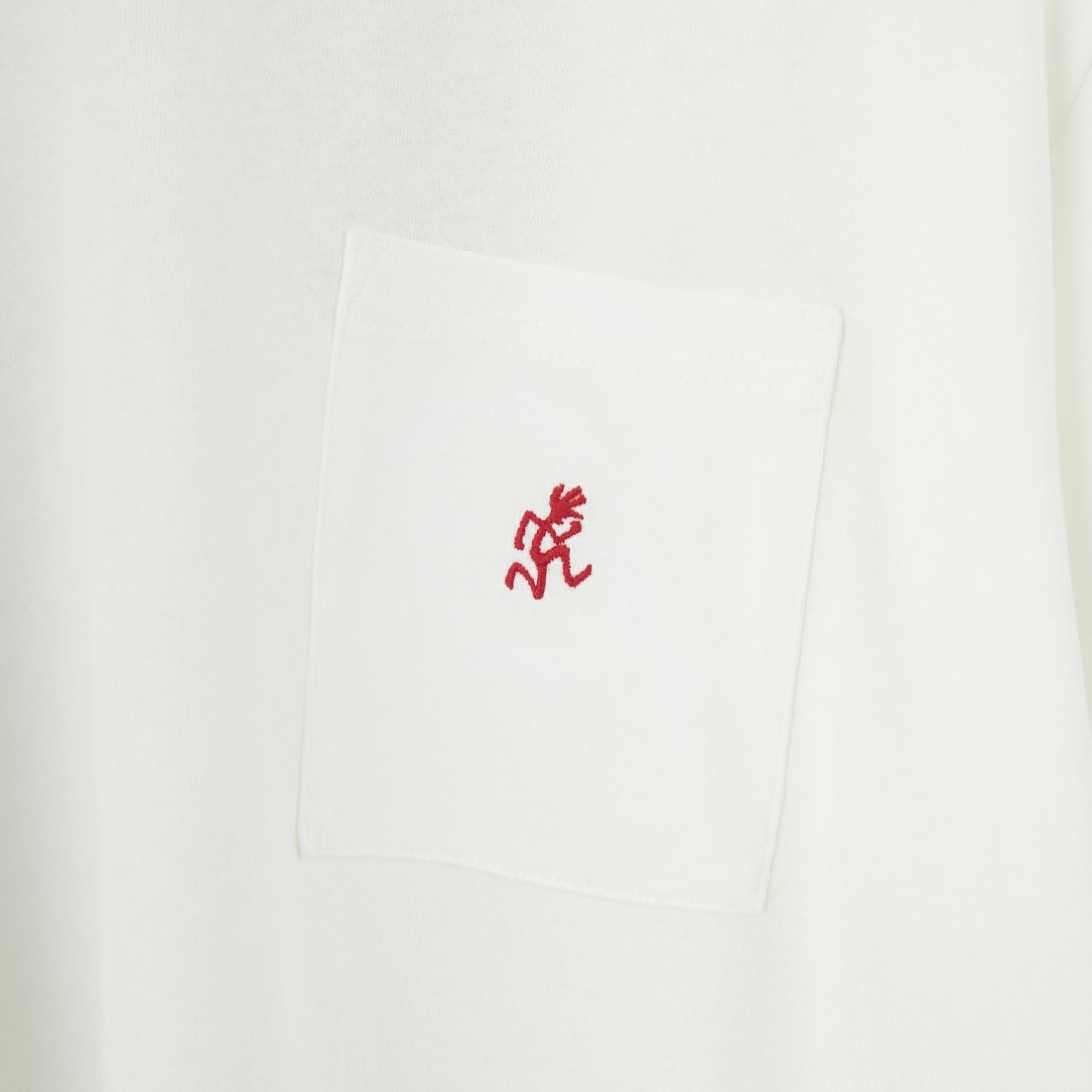 GRAMiCCi [グラミチ] ワンポイントTシャツ [G304-OGJ] WHITE