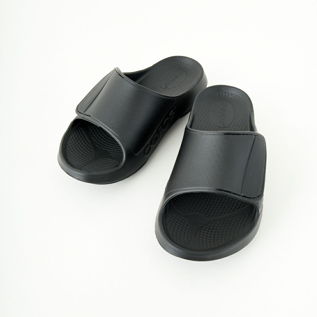 OOFOS [ウーフォス] ウーアースポーツフレックス リカバリーサンダル [OOAHH-SPORT-FLEX] BLACK
