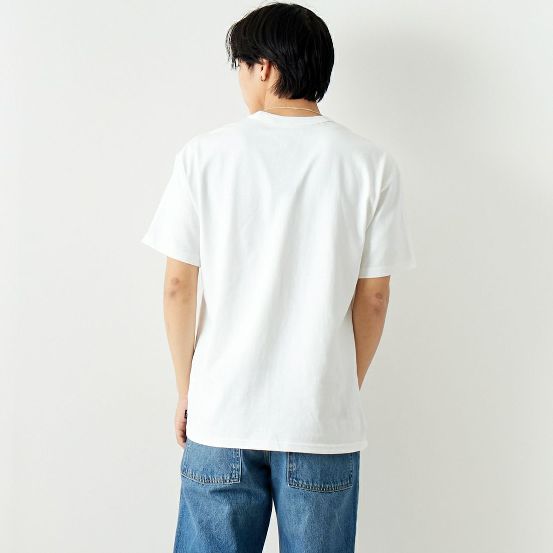 NIKE [ナイキ] プレミアム エッセンシャル Tシャツ [DO7393] 101 ﾎﾜｲﾄ &&モデル身長：179cm 着用サイズ：M&&