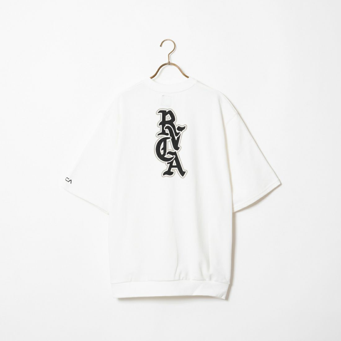 RVCA [ルーカ] OE ハーフスリーブスウェット [BE041-005] WHT