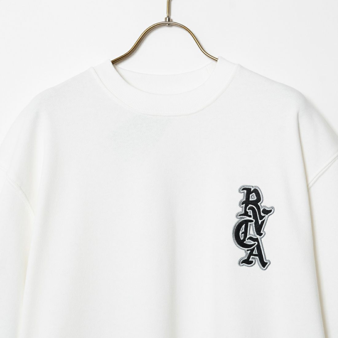 RVCA [ルーカ] OE ハーフスリーブスウェット [BE041-005] WHT
