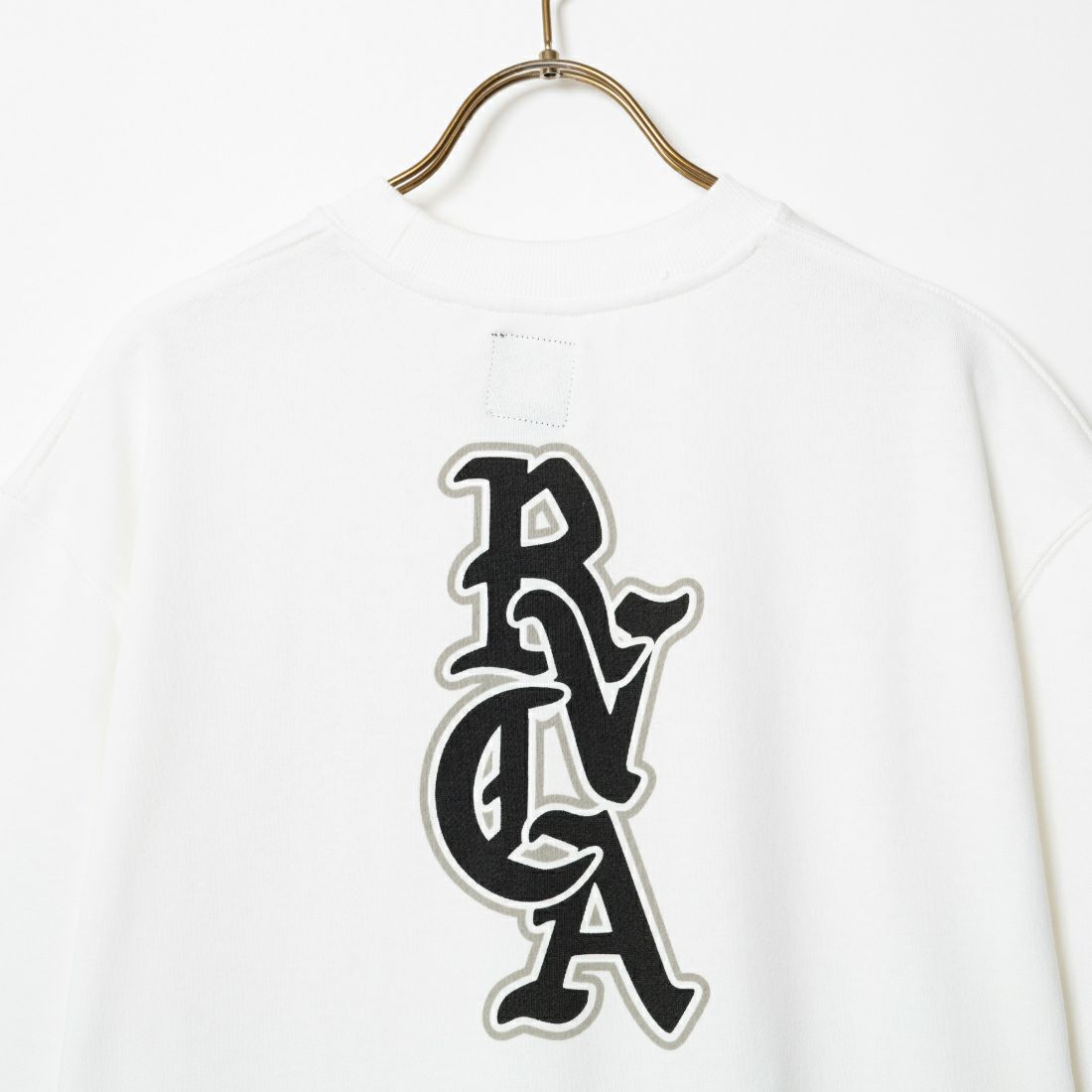 RVCA [ルーカ] OE ハーフスリーブスウェット [BE041-005] WHT
