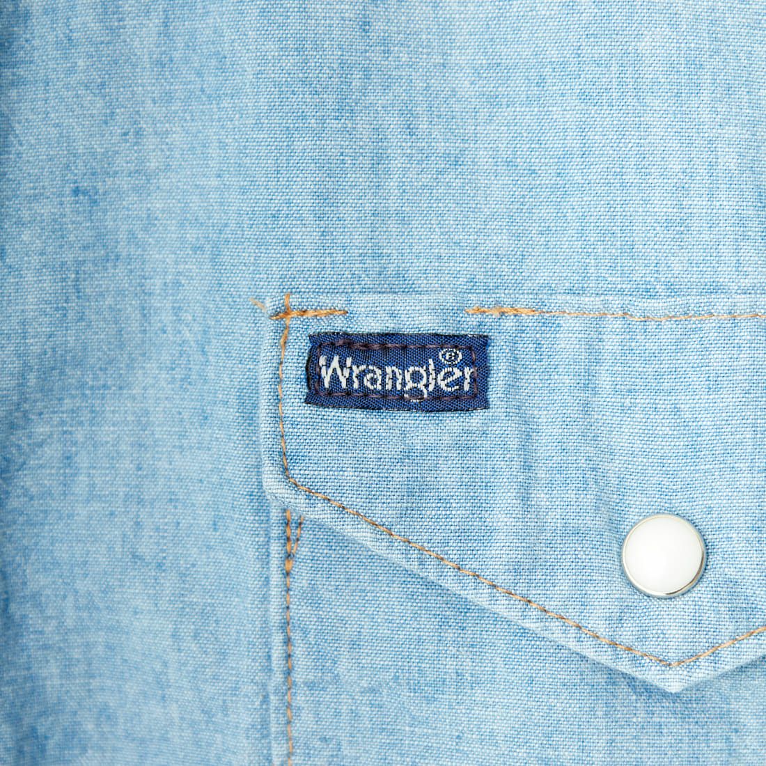 Wrangler [ラングラー] シャンブレー ウエスタンシャツ [WM1929] 598 USED