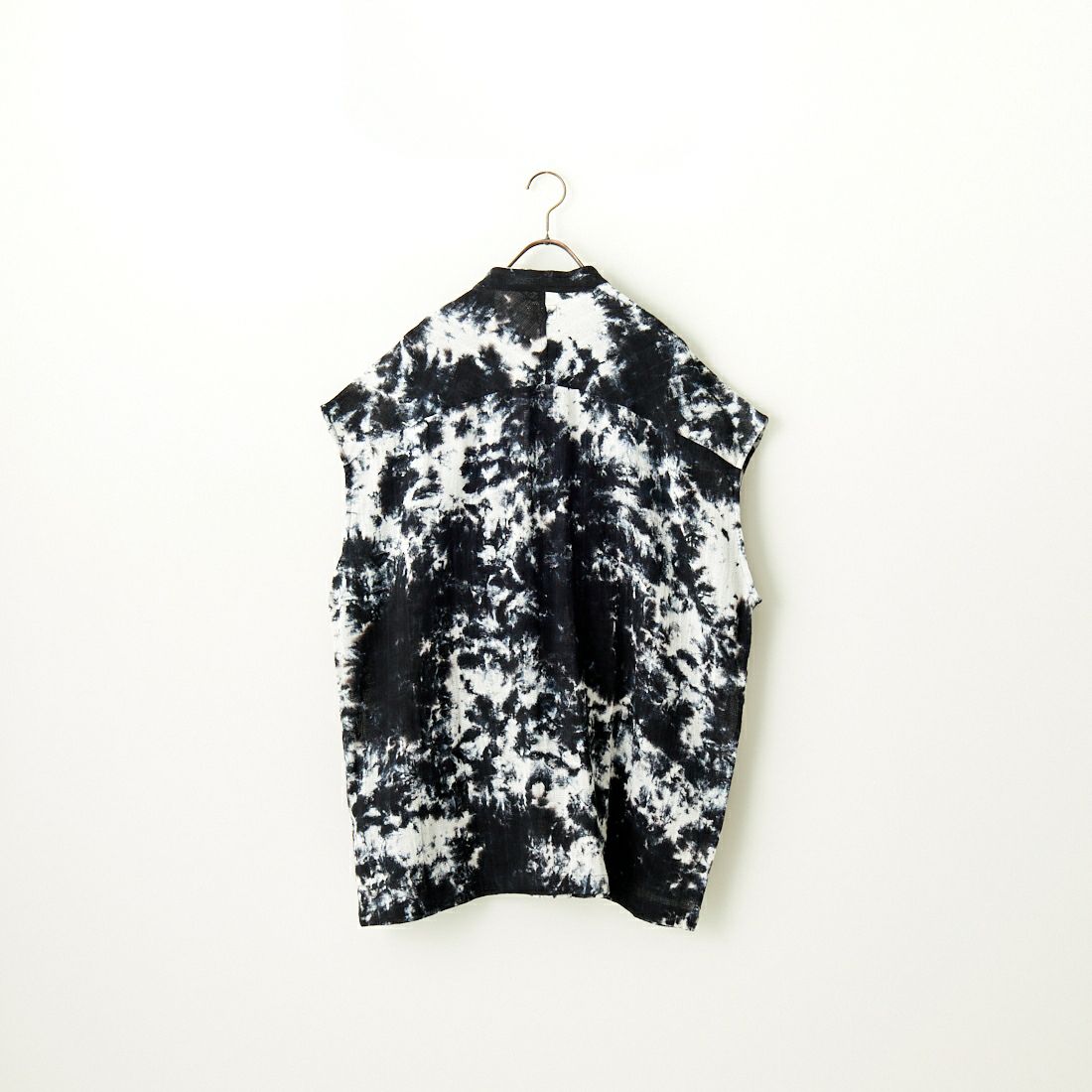 ATA [アタ] コットンスリーブレスシャツ [A01-04010] BLACK