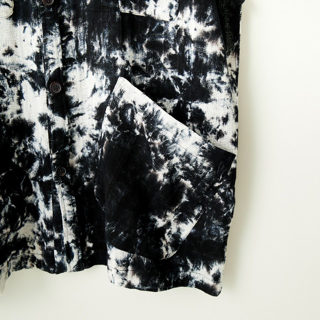 ATA [アタ] コットンスリーブレスシャツ [A01-04010] BLACK