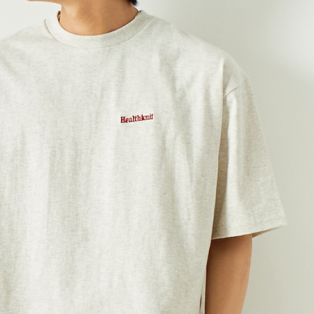 Health knit [ヘルスニット] プリントTシャツ [HR24S-M011] OATMEAL