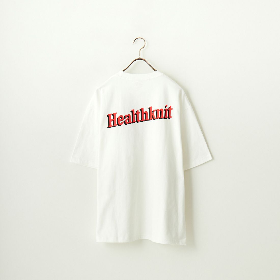 Health knit [ヘルスニット] プリントTシャツ [HR24S-M012] WHITE